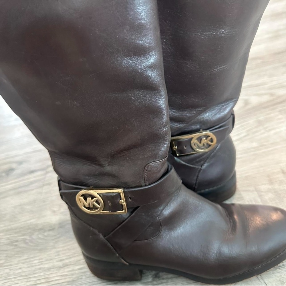 Michael Kors Leather Boots